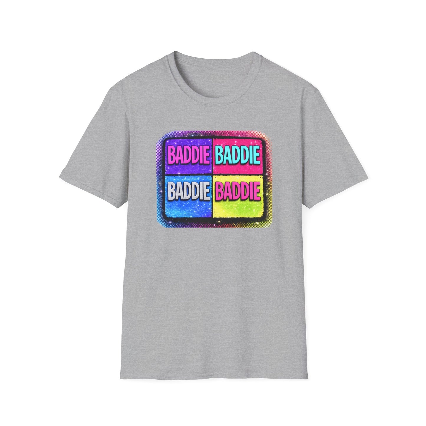 BADDIE POP ART - Unisex Soft Style T-Shirt