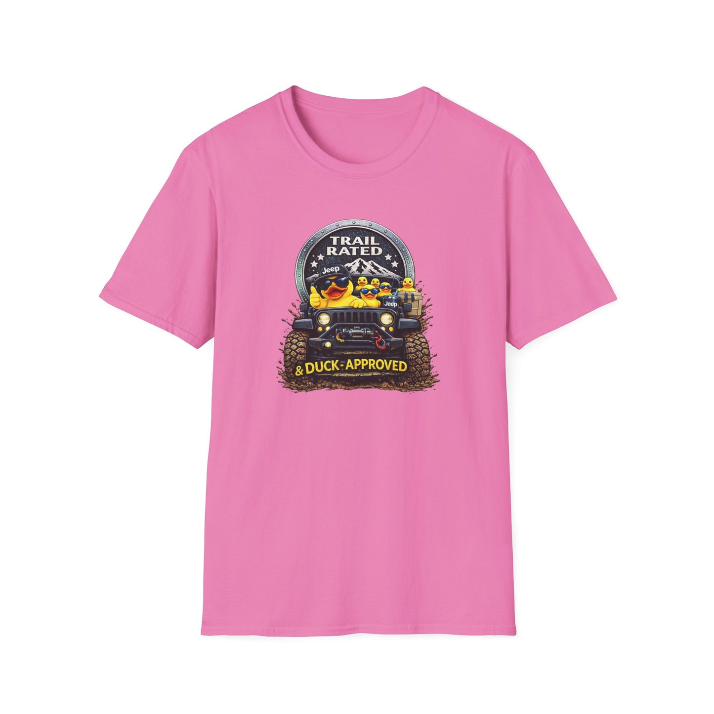 TRAIL RATED & DUCK APPROVED - Unisex Softstyle T-Shirt
