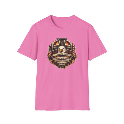 I CAN DO ALL THINGS THROUGH CHRIST - Unisex Soft Style T-Shirt
