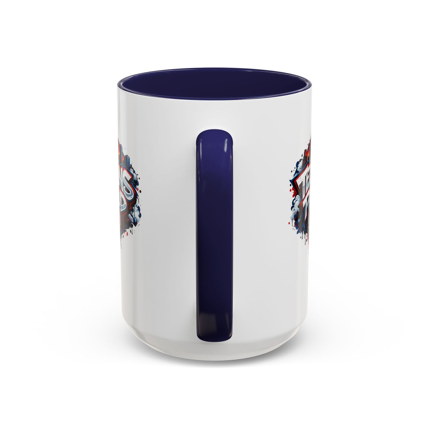 TEXANS PROUD - Accent Coffee Mug (11, 15oz)