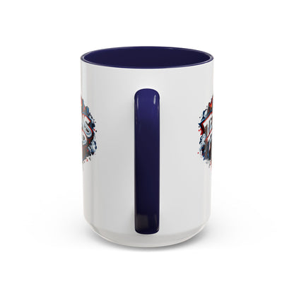 TEXANS PROUD - Accent Coffee Mug (11, 15oz)