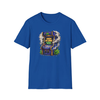 HIGH SCORE-420 - Unisex Soft Style T-Shirt