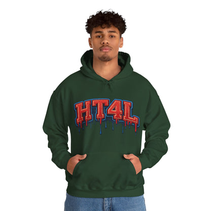 HT4L Hoodie | Houston Texans 4 Life Streetwear Graphic Unisex Pull-Over