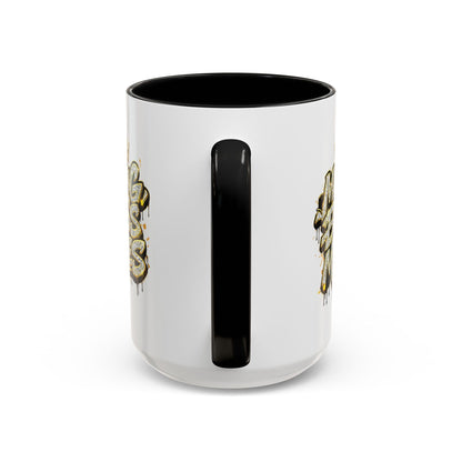 MAKING BOSS MOVES - Accent Coffee Mug (11, 15oz)