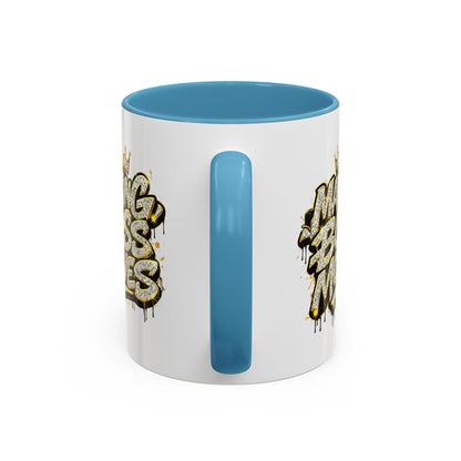 MAKING BOSS MOVES - Accent Coffee Mug (11, 15oz)