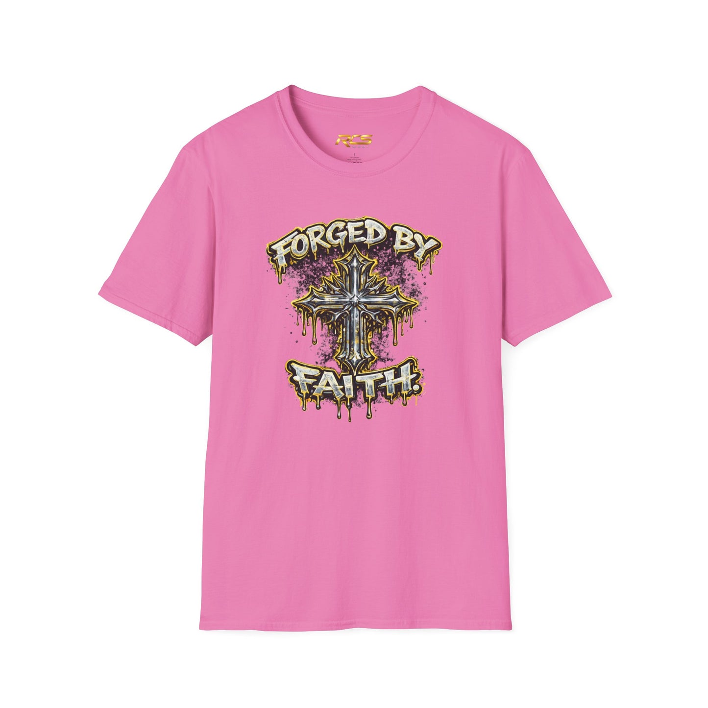 FORGED BY FAITH - Unisex Soft Style T-Shirt