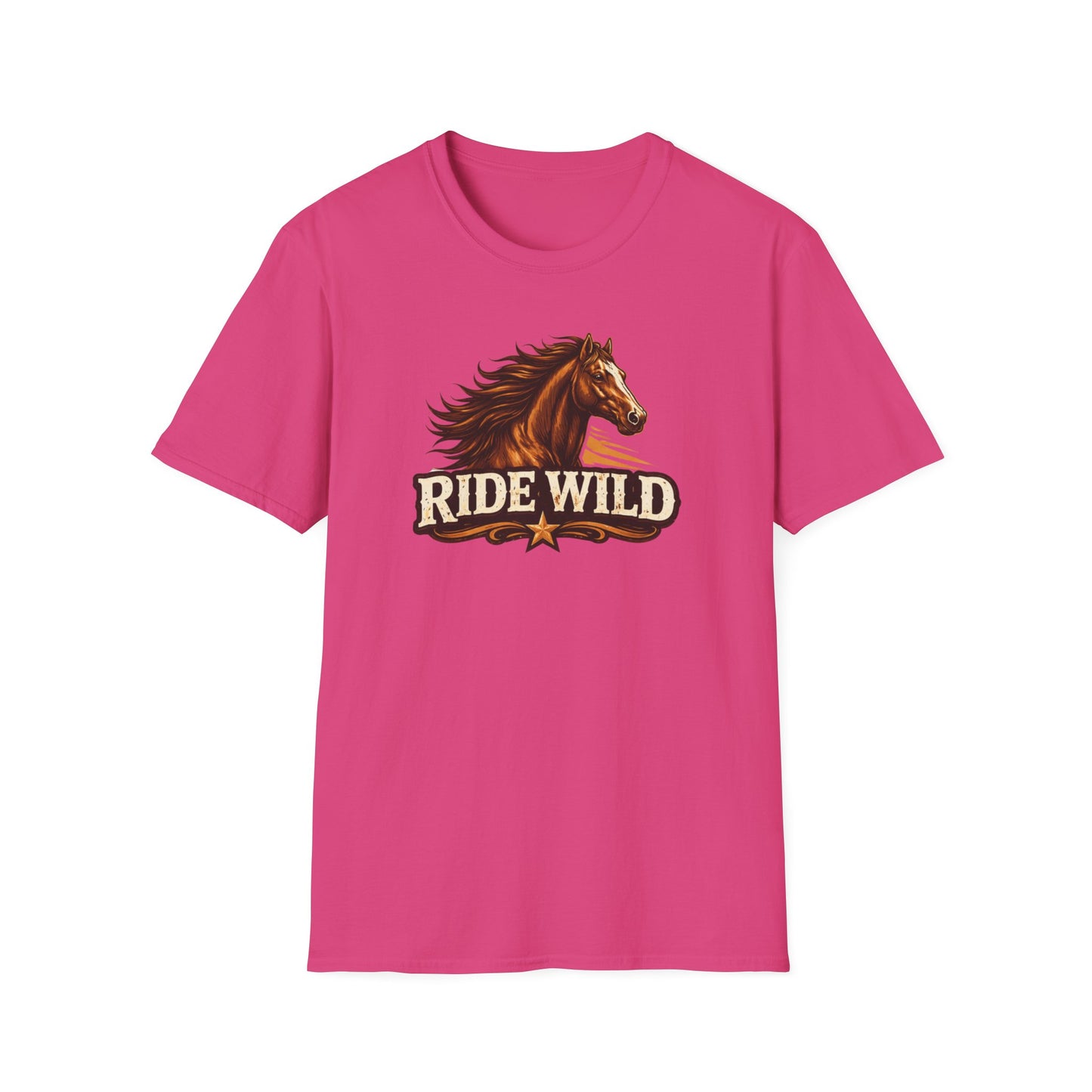 RIDE WILD - Unisex Soft Style T-Shirt