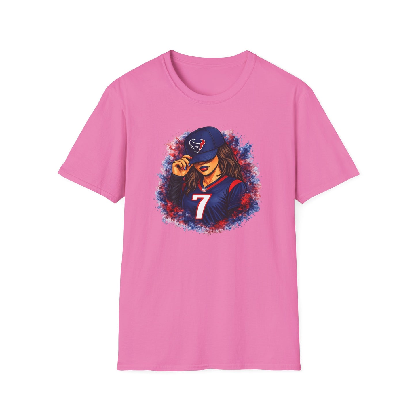 TEXANS Girl Fan - Latina - Unisex Soft Style T-Shirt
