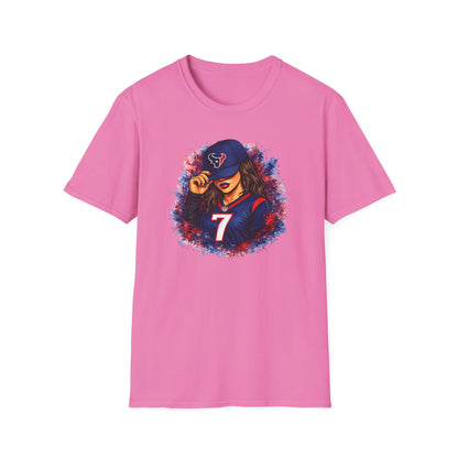 TEXANS Girl Fan - Latina - Unisex Soft Style T-Shirt