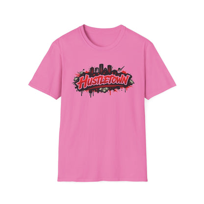 HUSTLETOWN - Unisex Soft Style T-Shirt