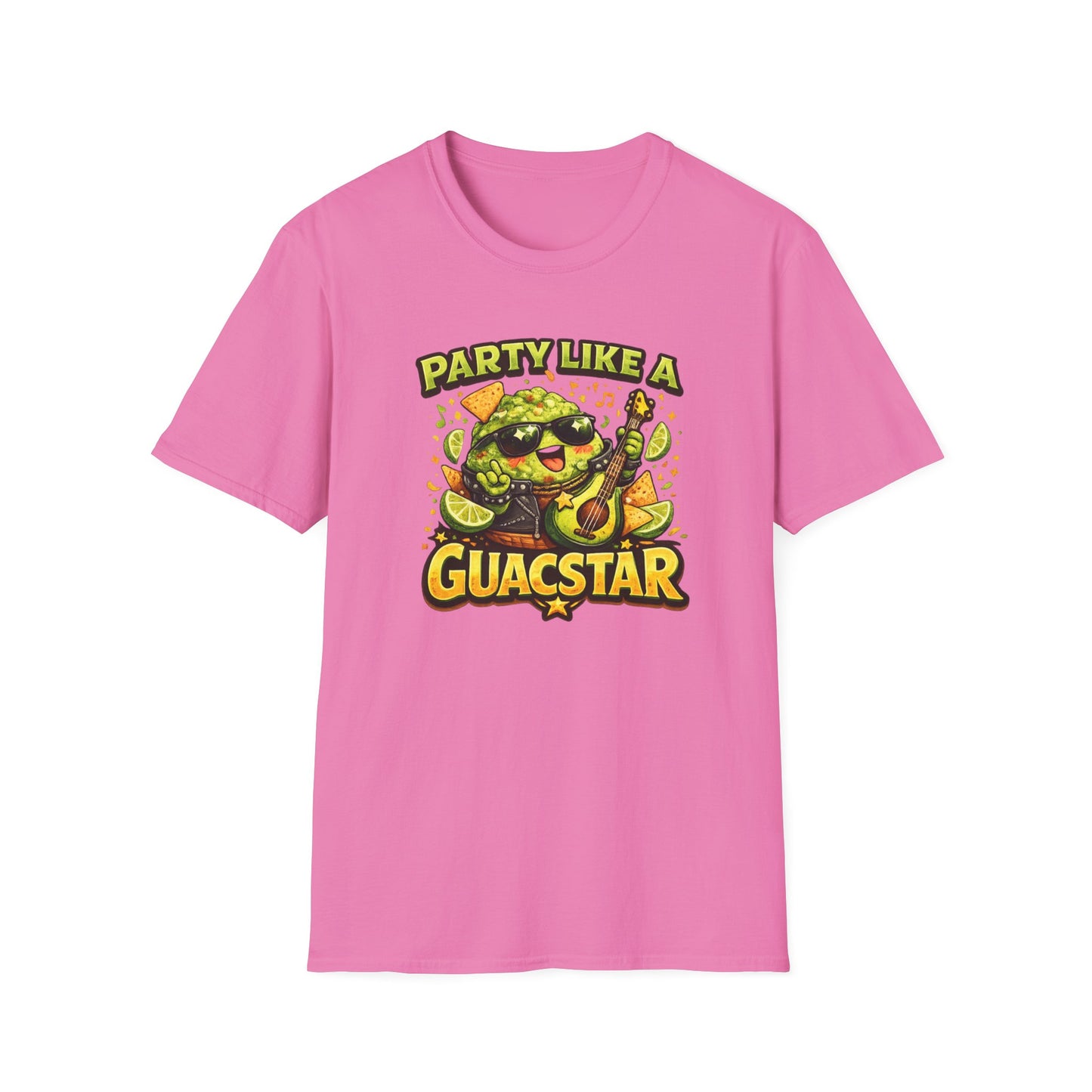 PARTY LIKE A GUACSTAR - Unisex Soft Style T-Shirt