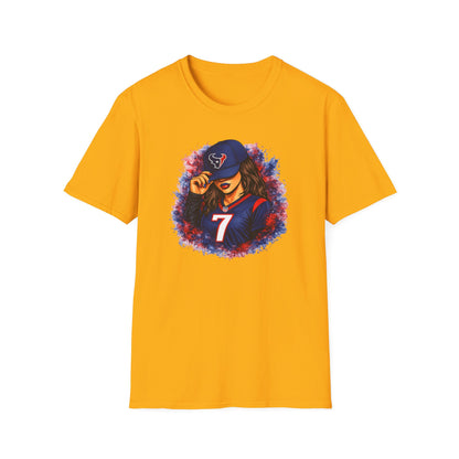 TEXANS Girl Fan - Latina - Unisex Soft Style T-Shirt