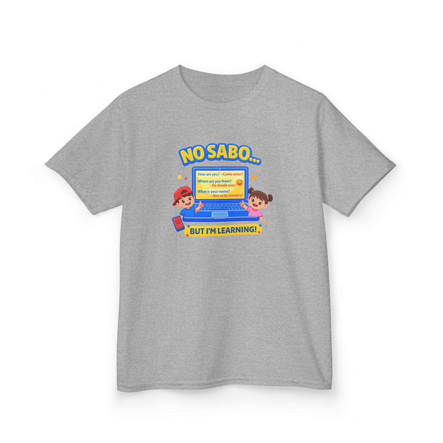 NO SABO-BUT I'M LEARNING - Kids Cotton™ Tee