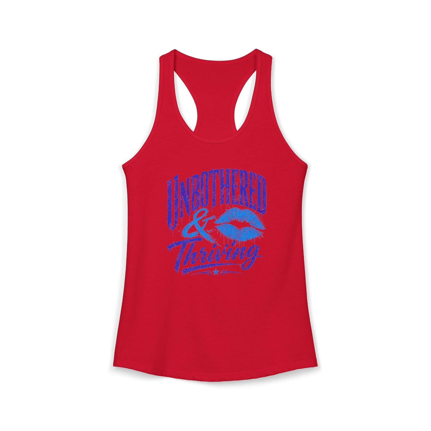 UNBOTHERED & THRIVING - Women's Ideal Racerback Tank