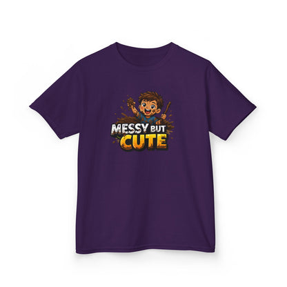 MESSY BUT CUTE - Kids Cotton™ Tee
