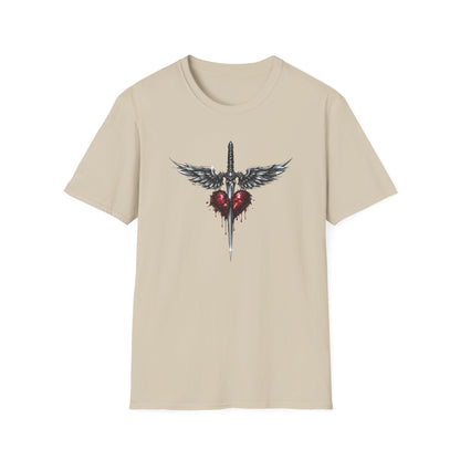 SWORD IN HEART - Unisex Soft Style T-Shirt