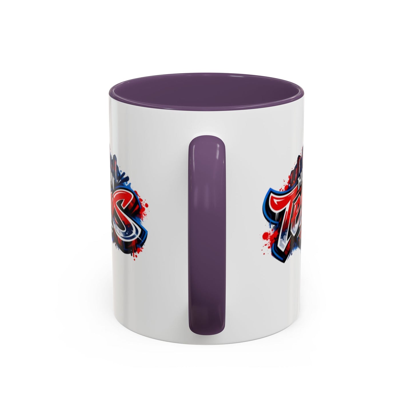 HOUSTON TEXANS GRAFFITI W/SKYLINE - Accent Coffee Mug (11, 15oz)