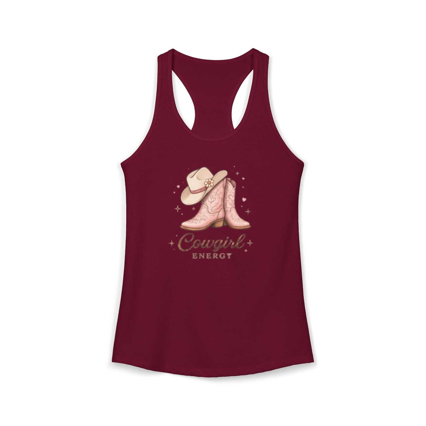 COWGIRL ENERGY – Women's Ideal Racerback Tank