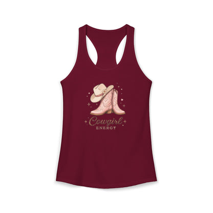 COWGIRL ENERGY – Women's Ideal Racerback Tank