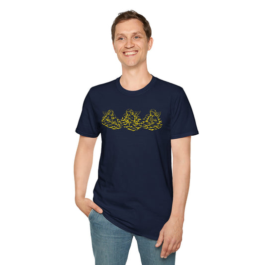 BLINDED CHERUBS - Unisex Soft Style T-Shirt