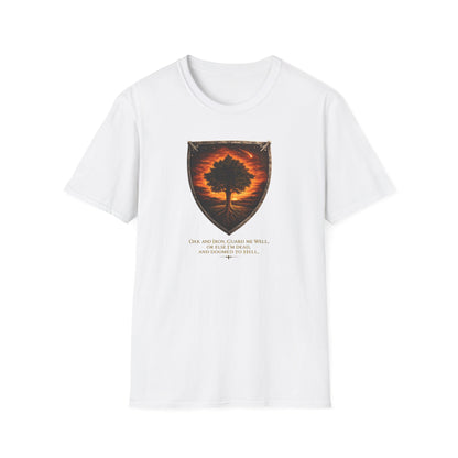 OAK AND IRON GUARD ME WELL - Unisex Soft Style T-Shirt