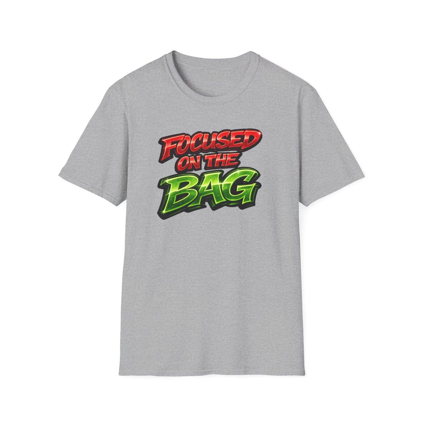 FOCUSED ON THE BAG - Unisex Soft Style T-Shirt