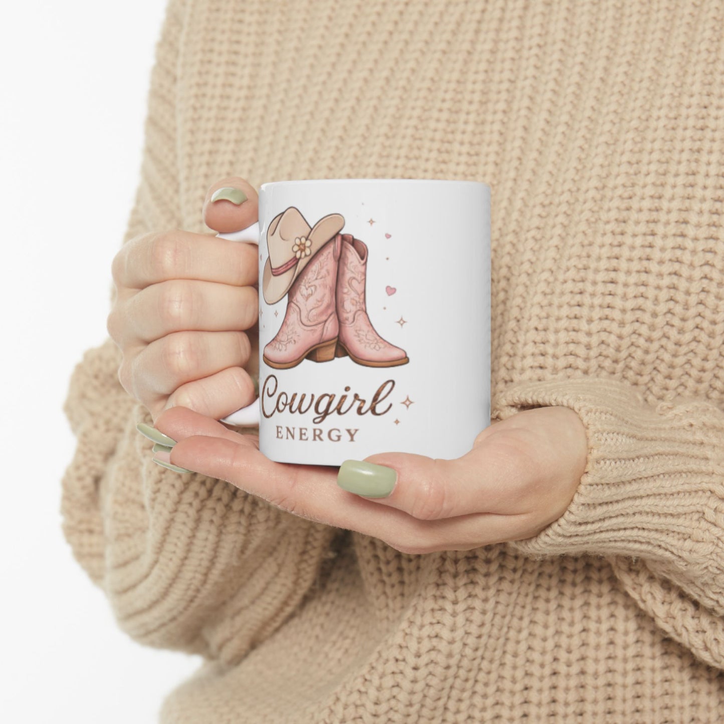 COWGIRL ENERGY - Ceramic Mug, (11oz, 15oz)