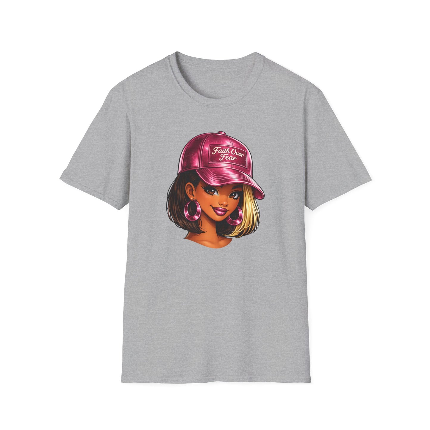 FAITH OVER FEAR - Unisex Soft Style T-Shirt