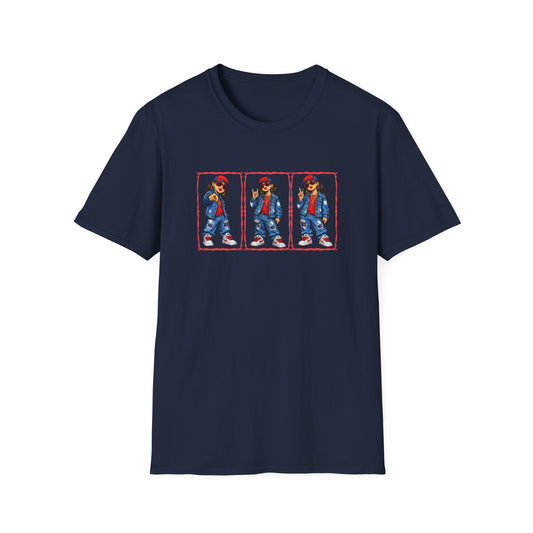 GIRL REPPING THE TEXANS - Unisex Soft Style T-Shirt