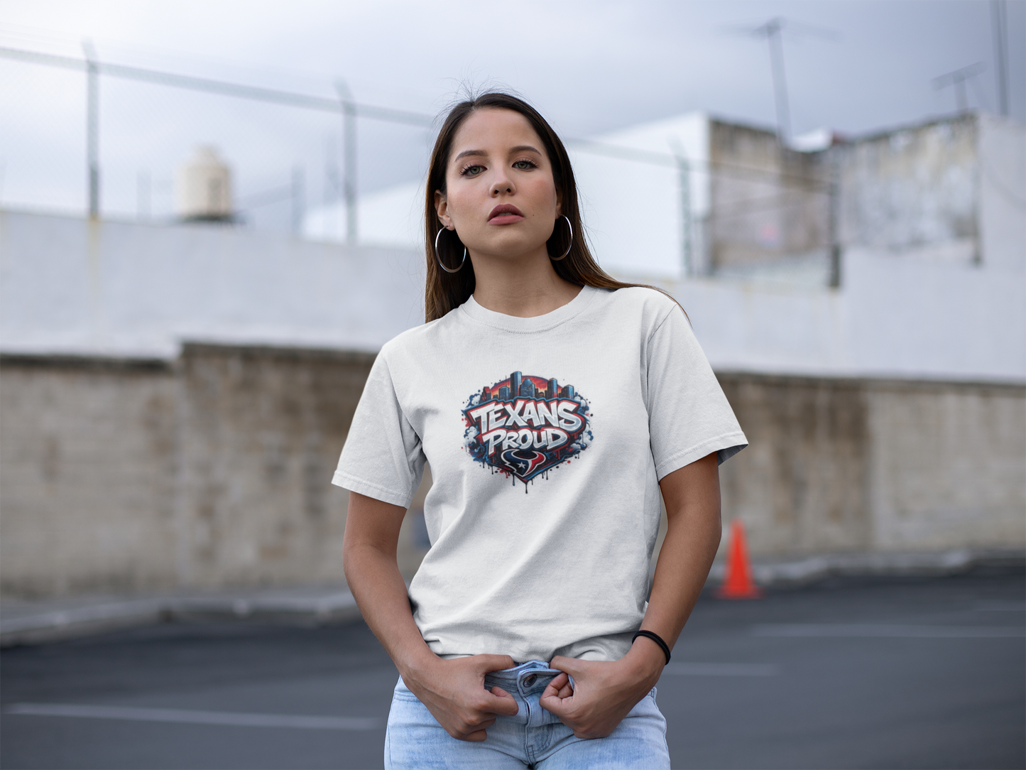 TEXANS PROUD - Unisex Soft Style T-Shirt
