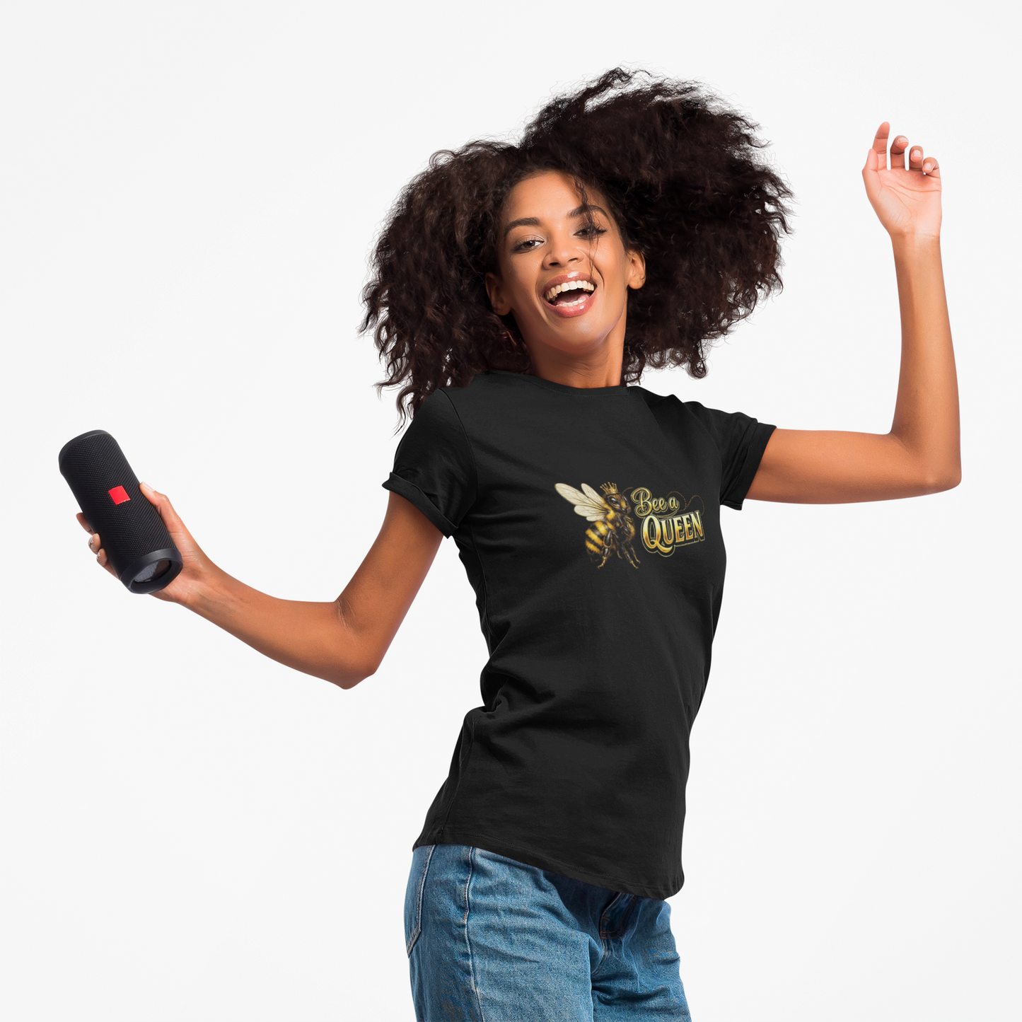 BEE A QUEEN - Unisex Soft Style T-Shirt