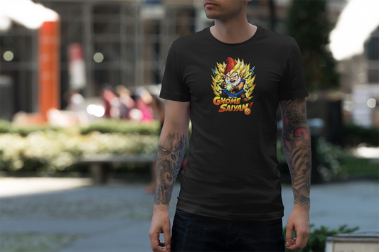 GNOME SAIYAN - Unisex Soft Style T-Shirt