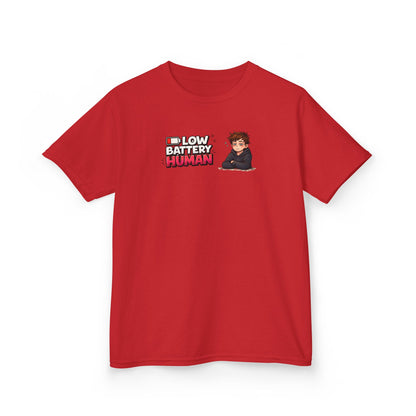 LOW BATTERY HUMAN - Kids Cotton™ Tee