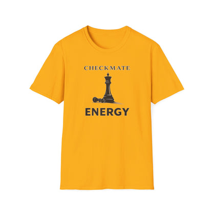 CHECKMATE ENERGY - Unisex Soft Style T-Shirt