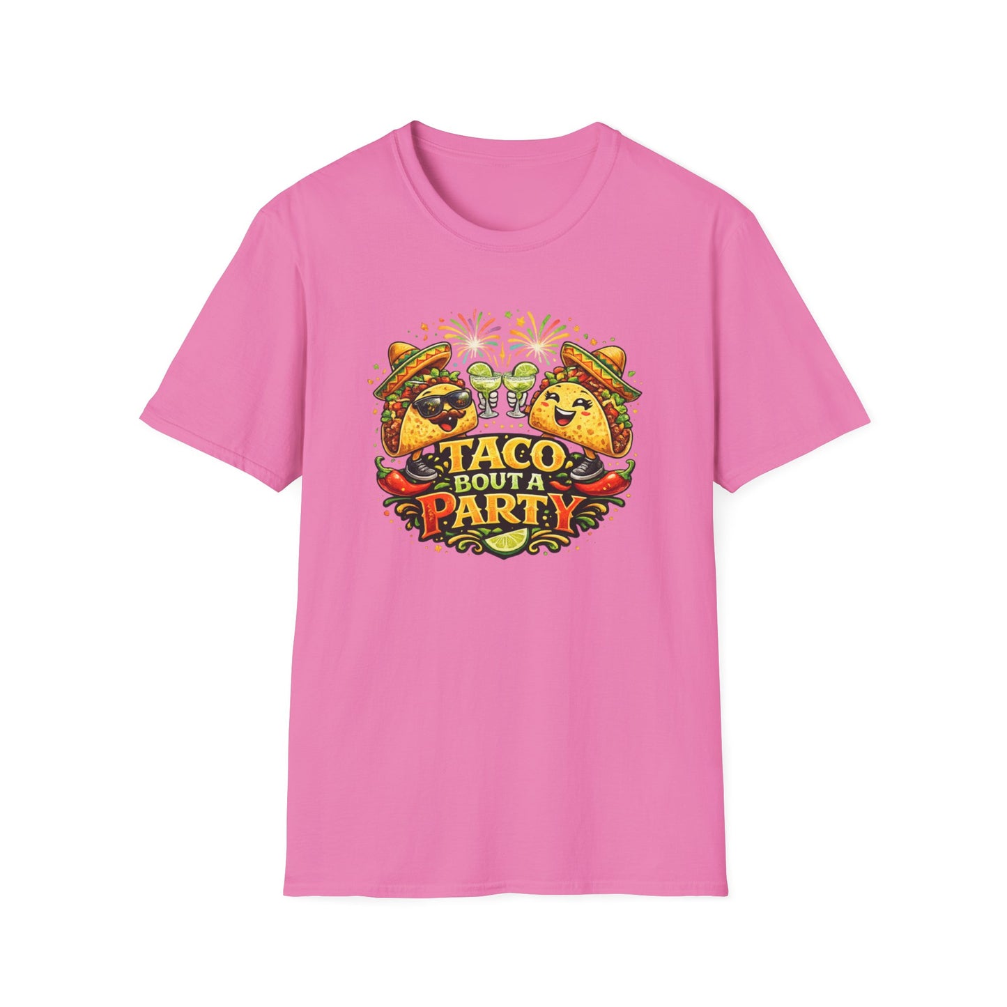 TACO BOUT A PARTY - Unisex Soft Style T-Shirt
