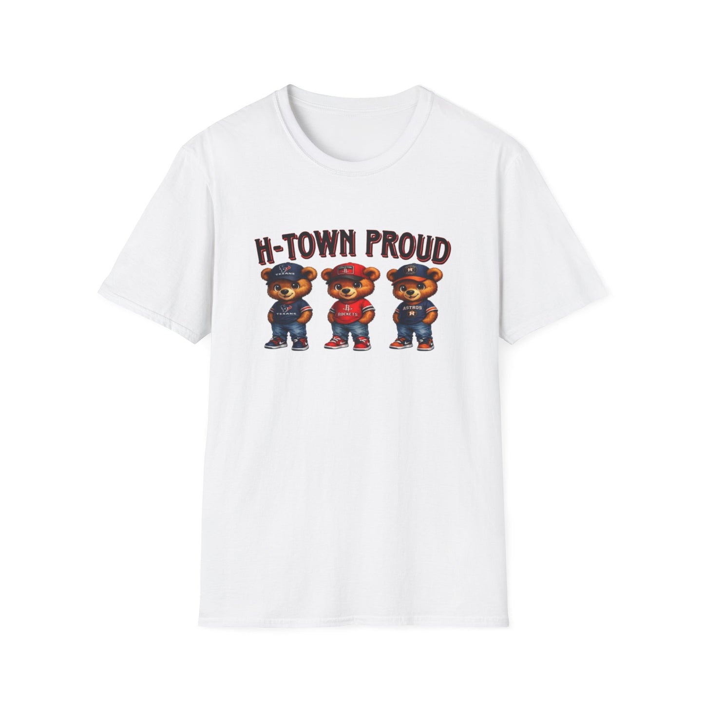 H-TOWN PROUD BEARS - Unisex Soft Style T-Shirt