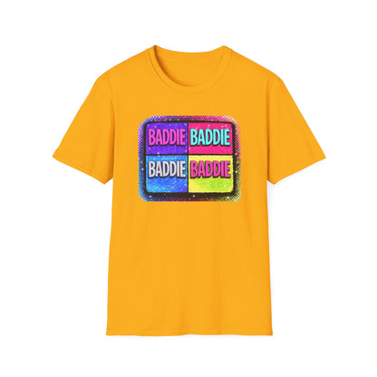 BADDIE POP ART - Unisex Soft Style T-Shirt