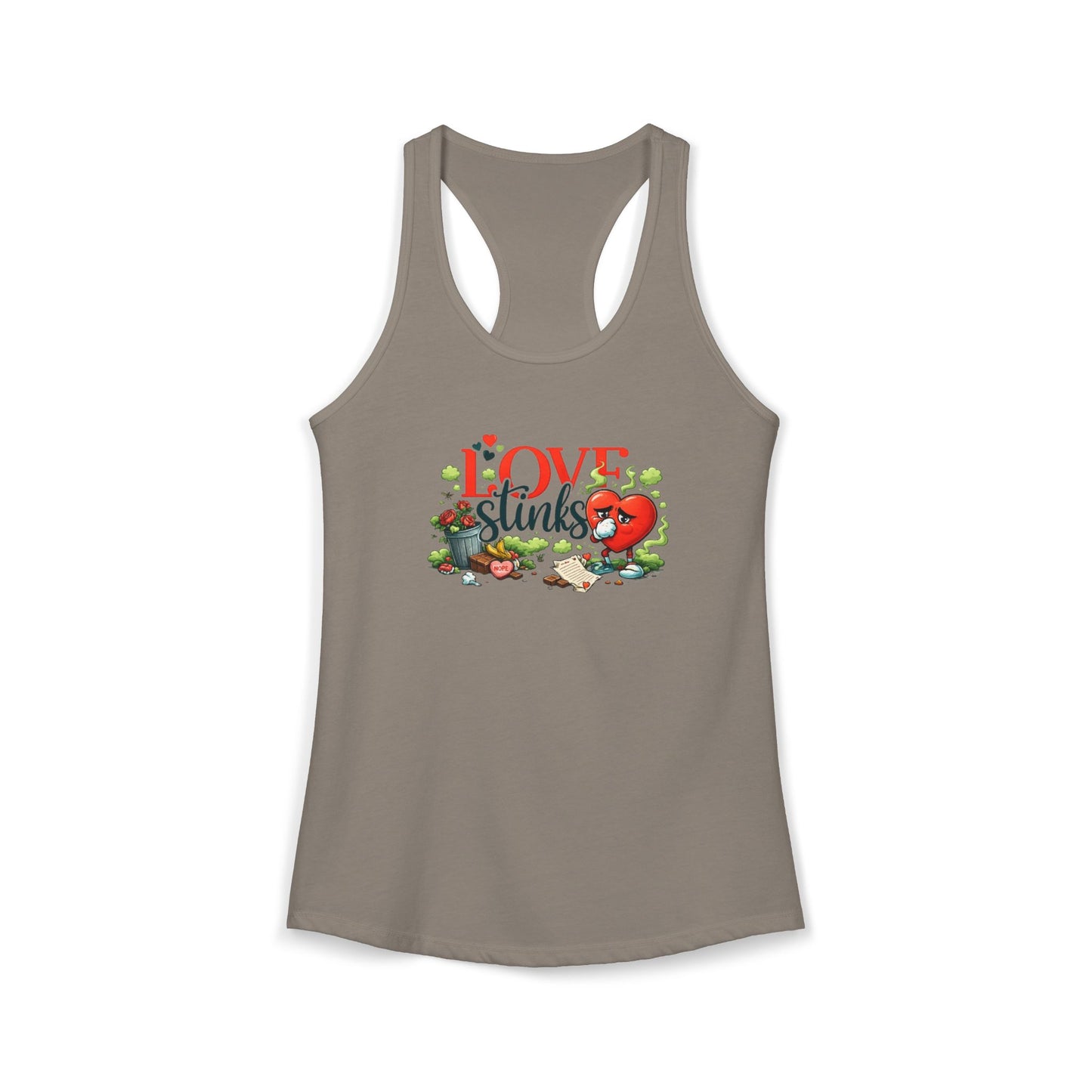 LOVE STINKS – Women's Ideal Racerback Tank
