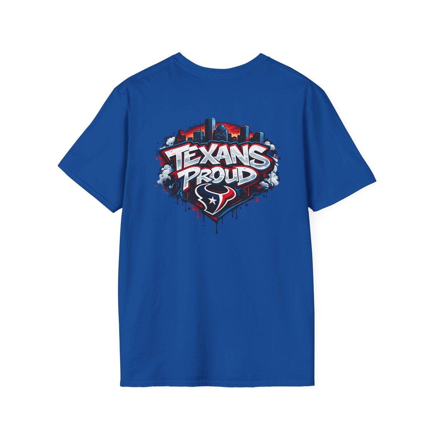 TEXANS PROUD - Unisex Softstyle T-Shirt