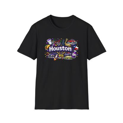 HOUSTON - Unisex Soft Style T-Shirt
