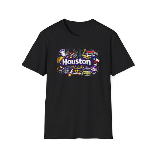 HOUSTON - Unisex Soft Style T-Shirt
