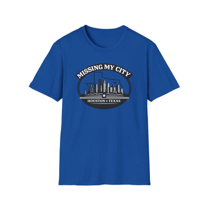 MISSING MY CITY-HOUSTON - Unisex Soft Stlye T-Shirt