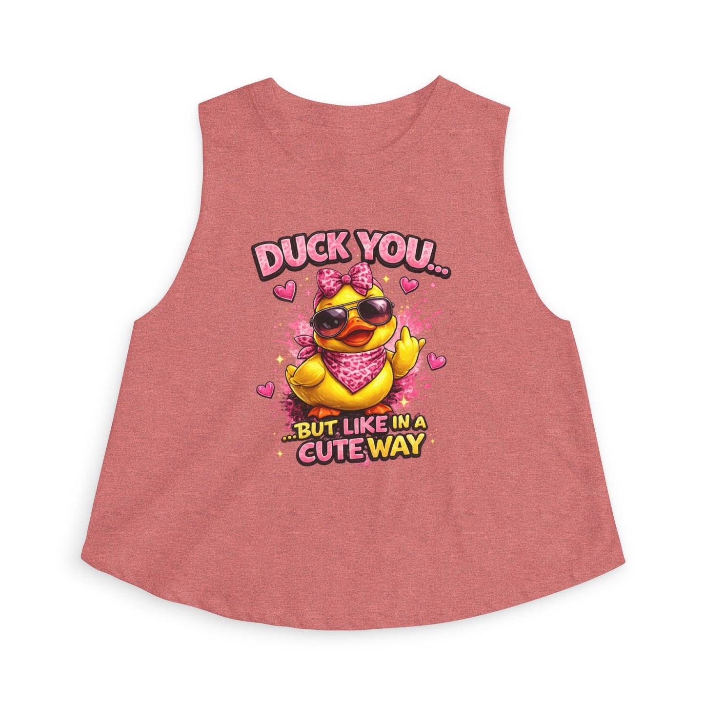 DUCK YOU BUT IN A CUTE WAY - Women's Crop Top