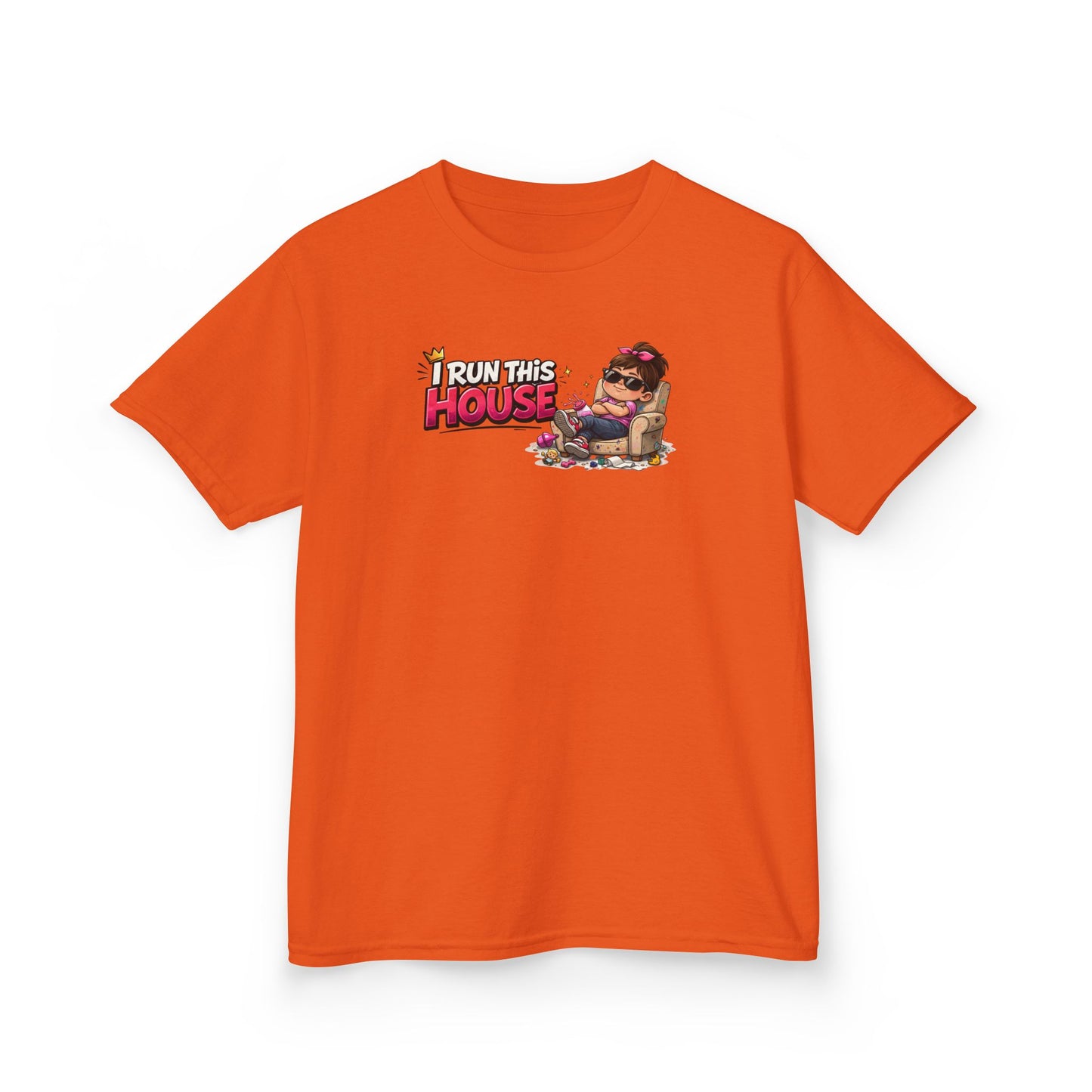 I RUN THIS HOUSE - Kids Cotton Tee