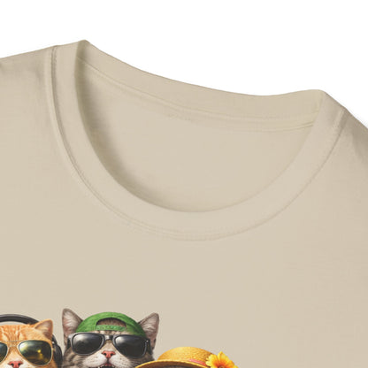 SELFIE TIME - CAT STYLE - Unisex Softstyle T-Shirt