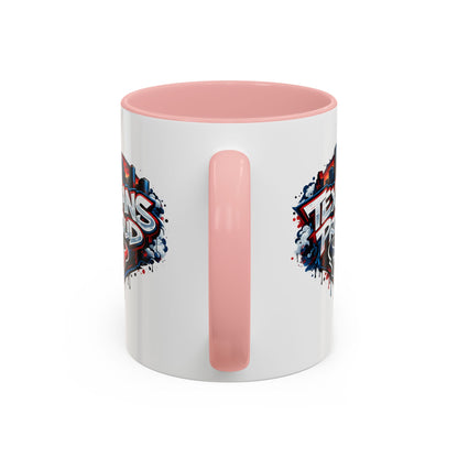 TEXANS PROUD - Accent Coffee Mug (11, 15oz)