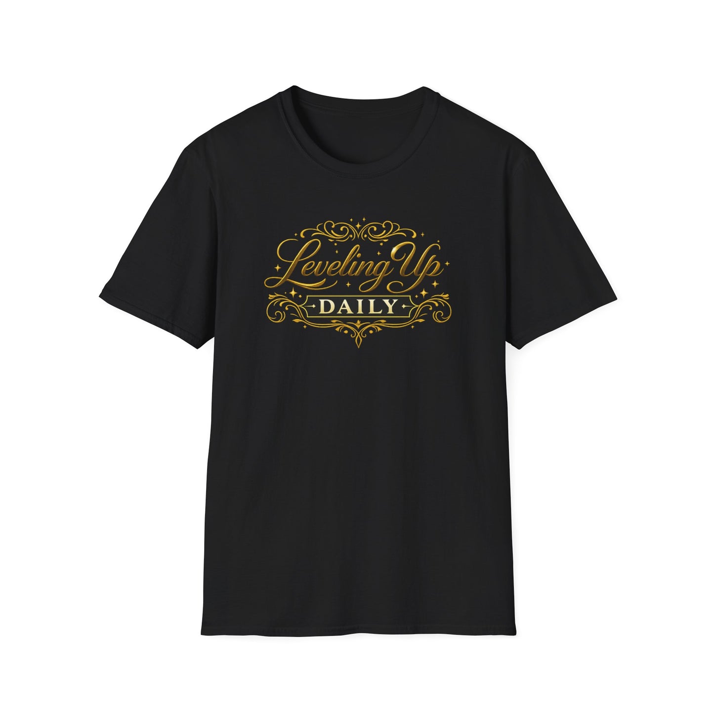 Leveling Up Daily — Unisex Soft Style T-Shirt