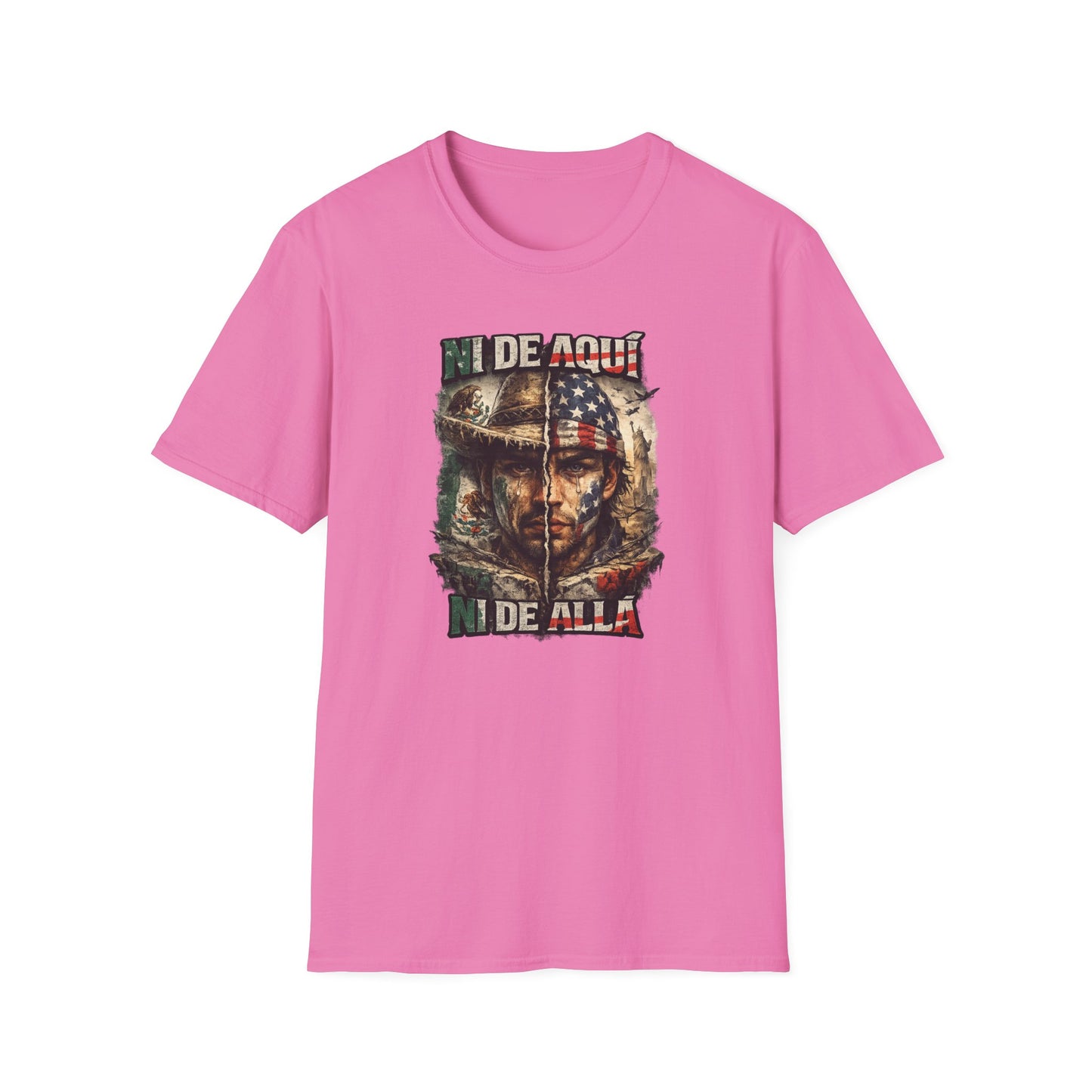 NI DE AQUI-NI ALLA - Unisex Soft Style T-Shirt