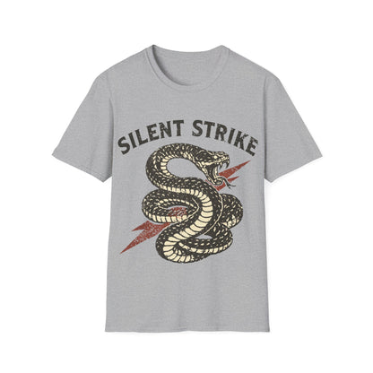SILENT STRIKE - ((BIG PRINT)) - Unisex Soft Style T-Shirt
