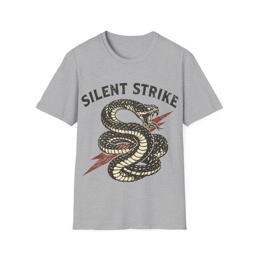 SILENT STRIKE - ((BIG PRINT)) - Unisex Soft Style T-Shirt